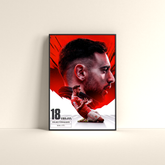 Bruno Fernandes – Manchester United Leader Poster